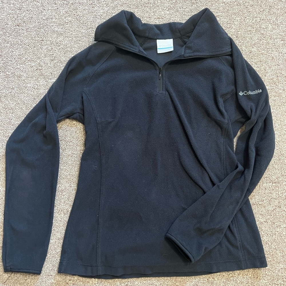 Columbia Black Fleece Quarter Zip